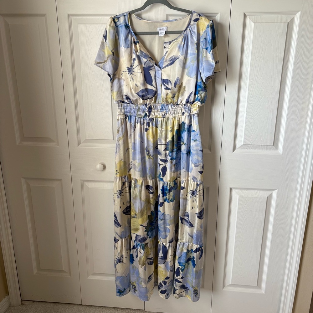 Nicole Miller - Floral Abstract Dress XL